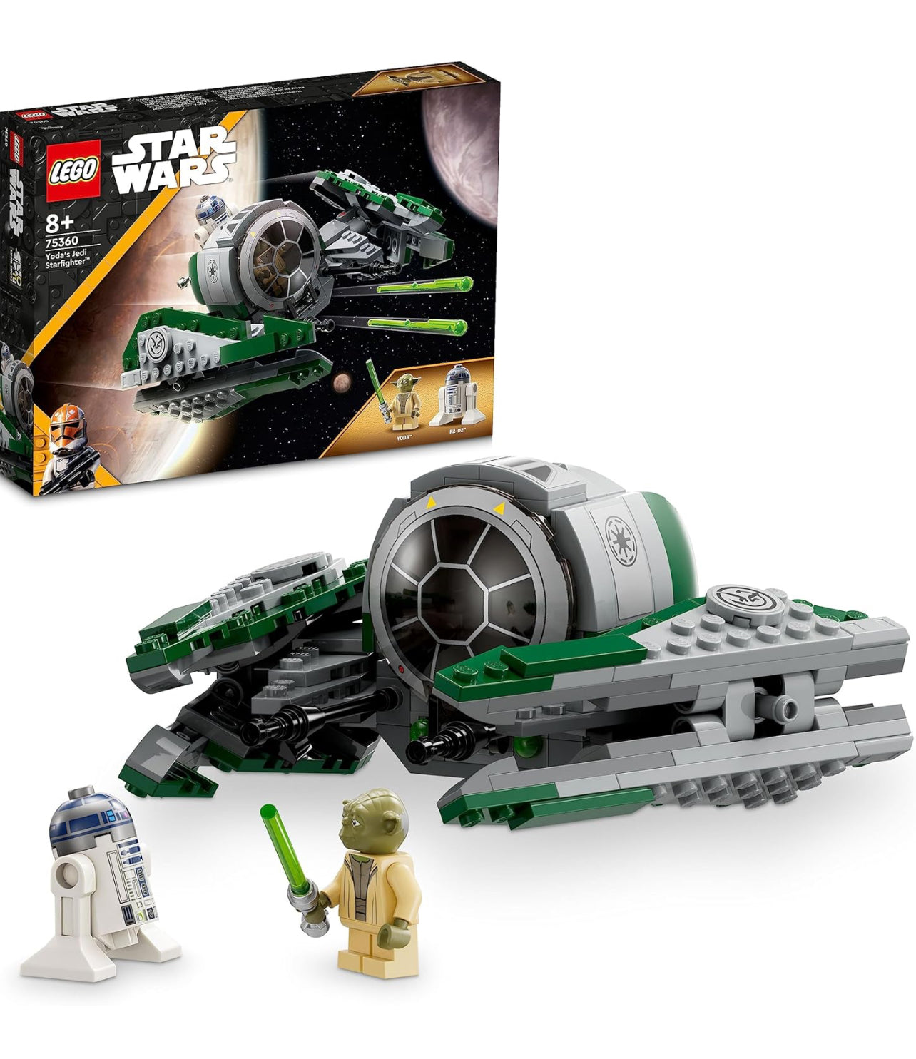 Star Wars: The Clone Wars Yoda’s Jedi Starfighter 75360
