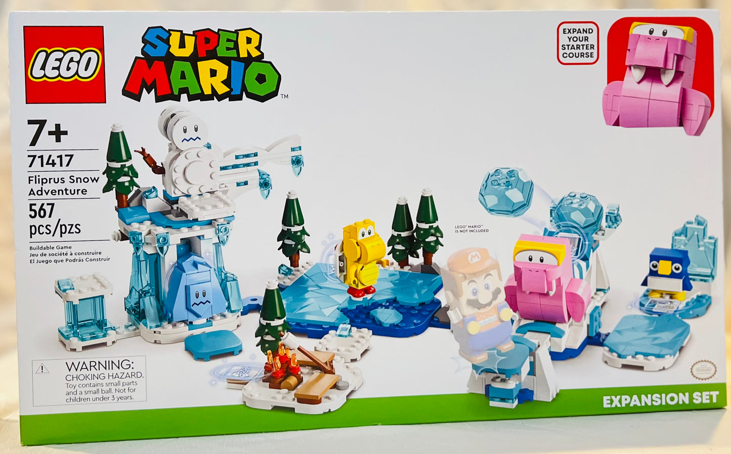 LEGO Super Mario Fliprus Snow Adventure Expansion Set 71417