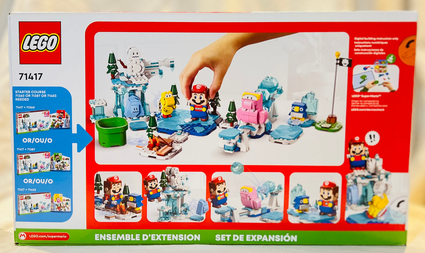 LEGO Super Mario Fliprus Snow Adventure Expansion Set 71417