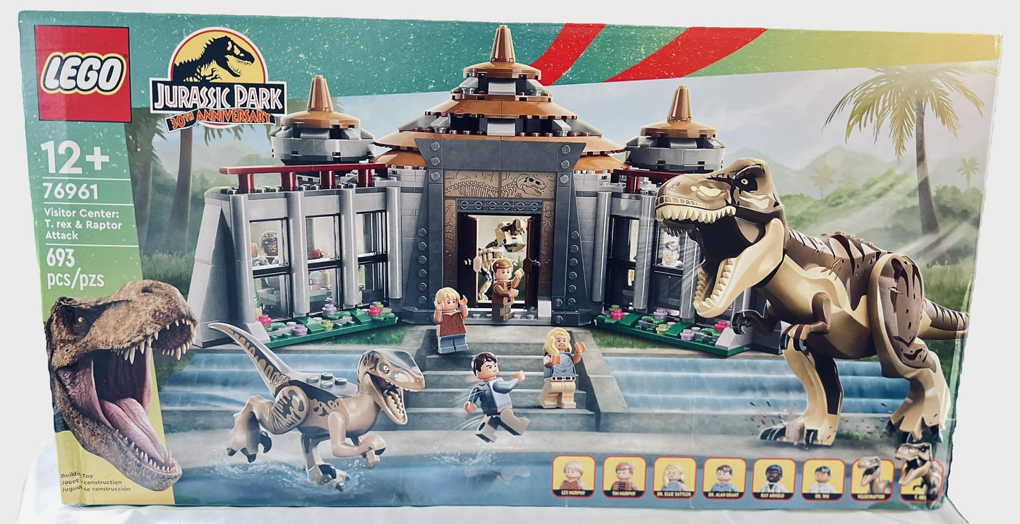 LEGO 76961 Visitor Center T. rex Raptor Attack