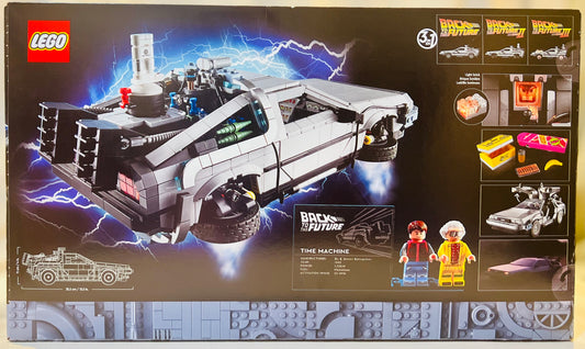 LEGO Icons Back to The Future Time Machine 10300