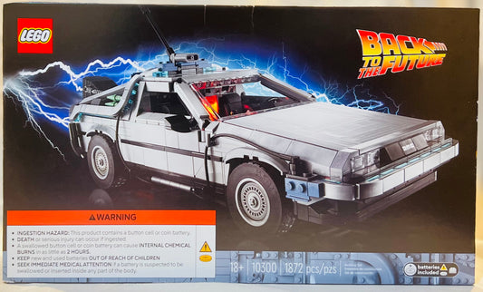 LEGO Icons Back to The Future Time Machine 10300