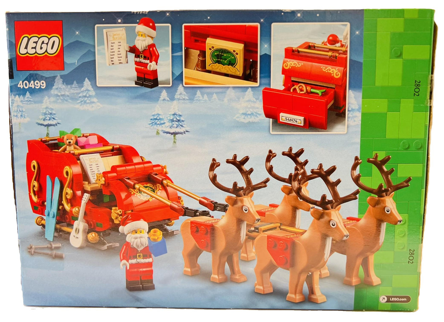 LEGO Christmas Santa's Sleigh - 40499